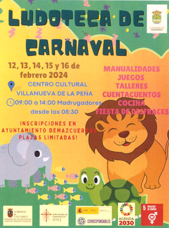 LUDOTECA CARNAVAL 2024