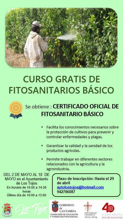 CURSO BASICO APLICADOR FITOSANITARIOS