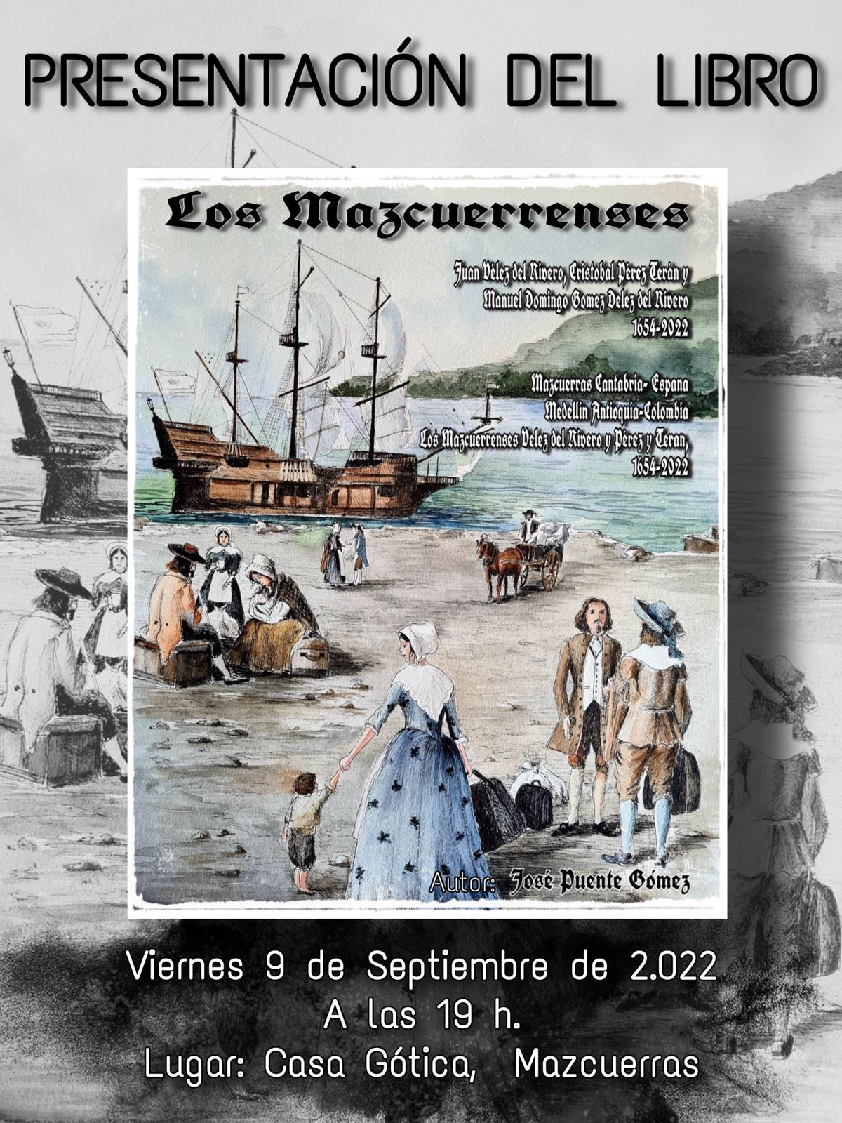 PRESENTACION DEL  LIBRO LOS MAZCUERRENSES DE JOSE PUENTE GÓMEZ